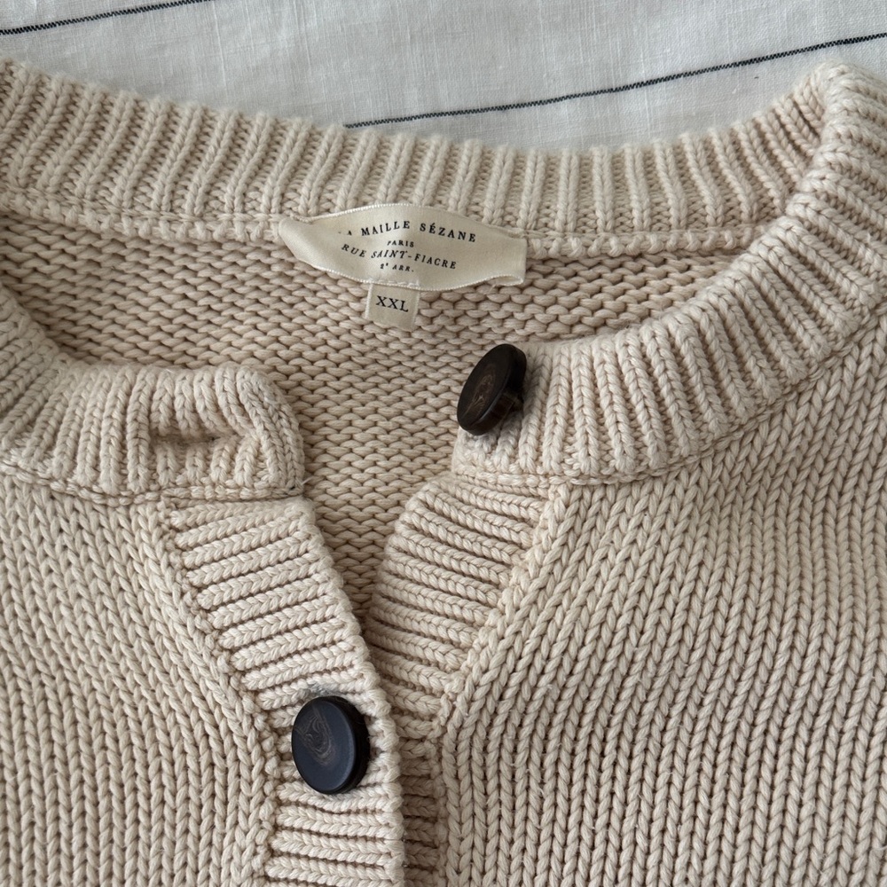 Sezane cardigan - Picture 2 of 7